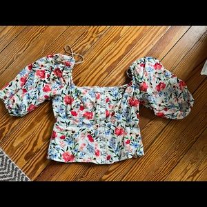 ASTR Floral Top